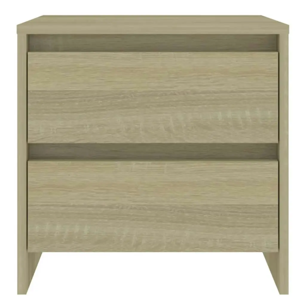 Bedside Cabinet Sonoma Oak 45x34.5x44.5 cm Engineered Wood 809851