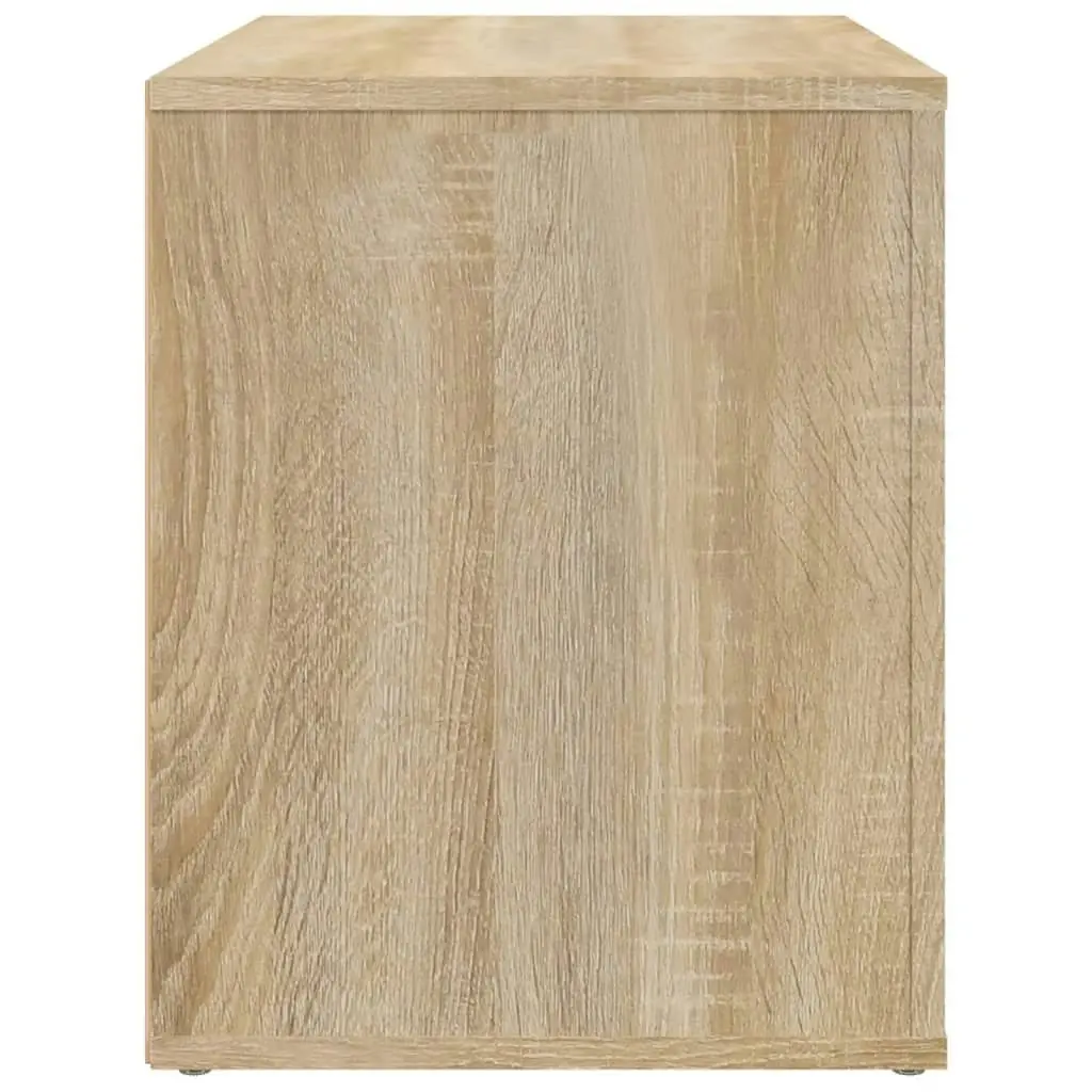 Bedside Cabinet Sonoma Oak 60x36x45 cm Engineered Wood 816739