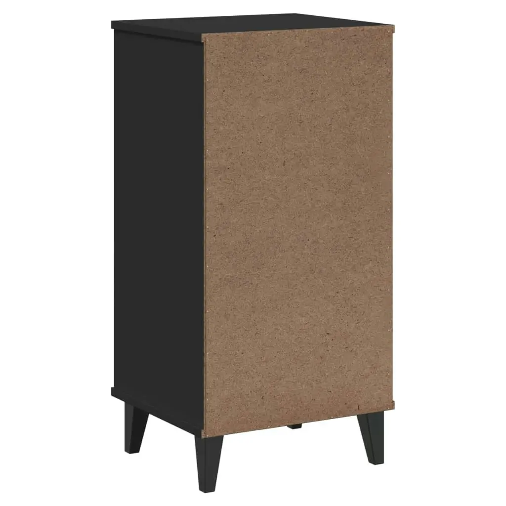 Bedside Cabinet VIKEN Black Engineered Wood 374918