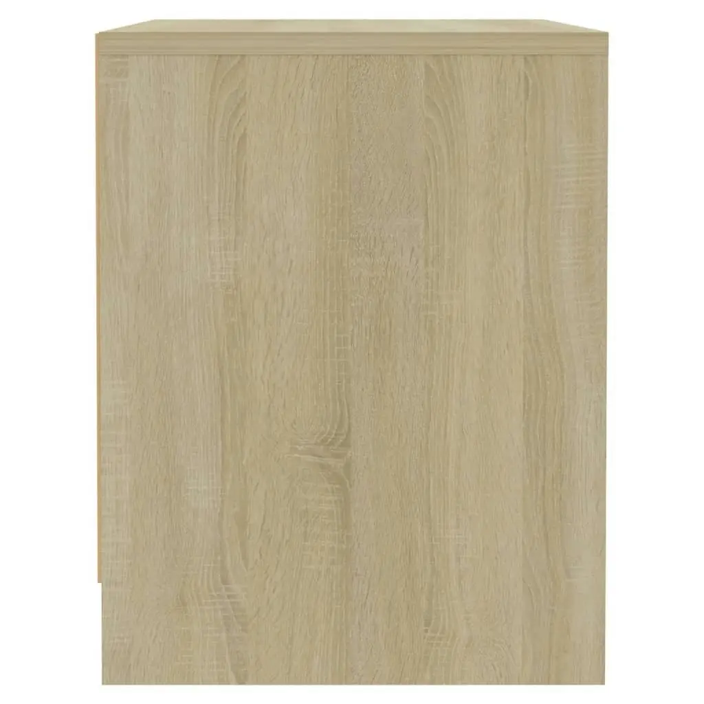 Bedside Cabinet Sonoma Oak 45x34x44.5 cm Engineered Wood 809869