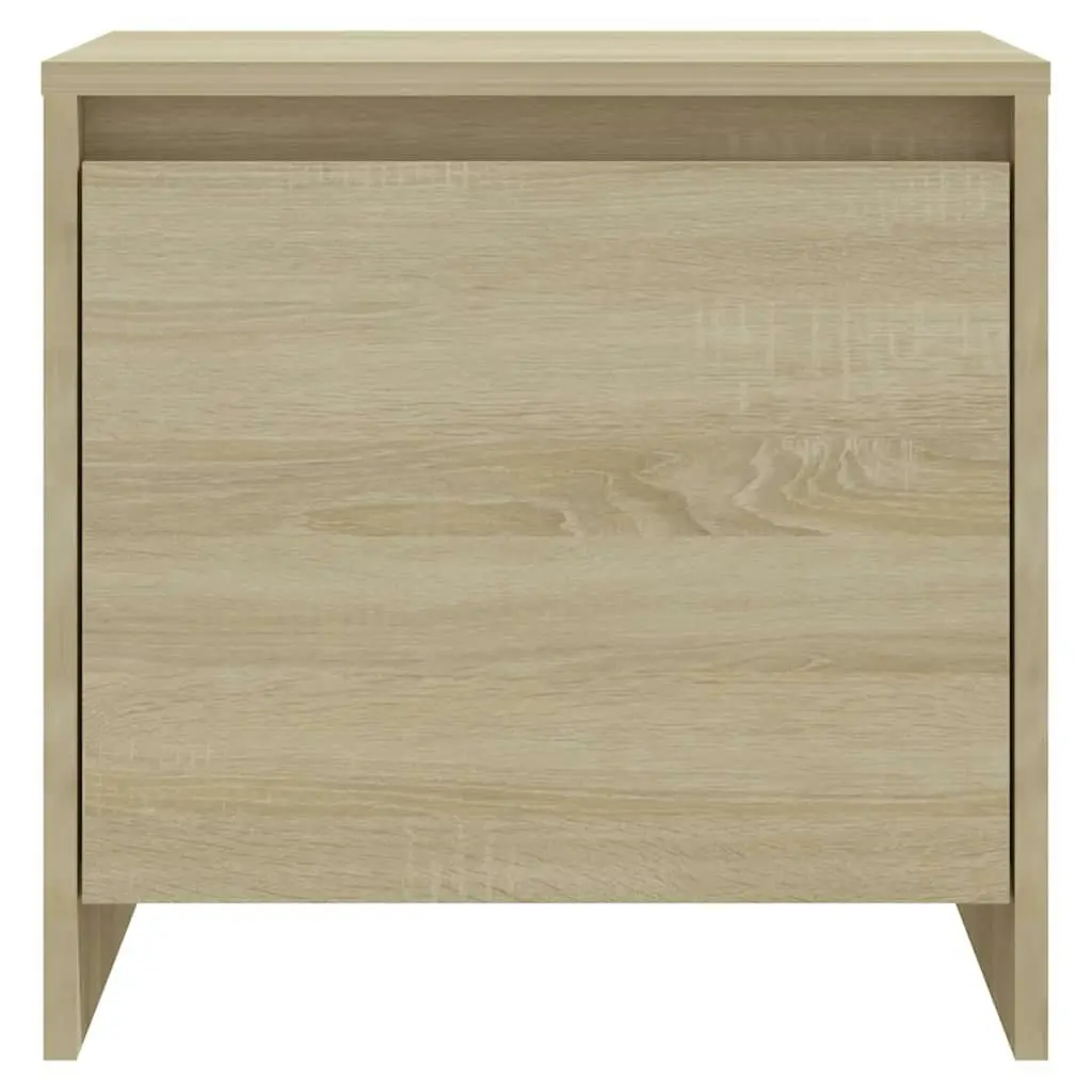 Bedside Cabinet Sonoma Oak 45x34x44.5 cm Engineered Wood 809869