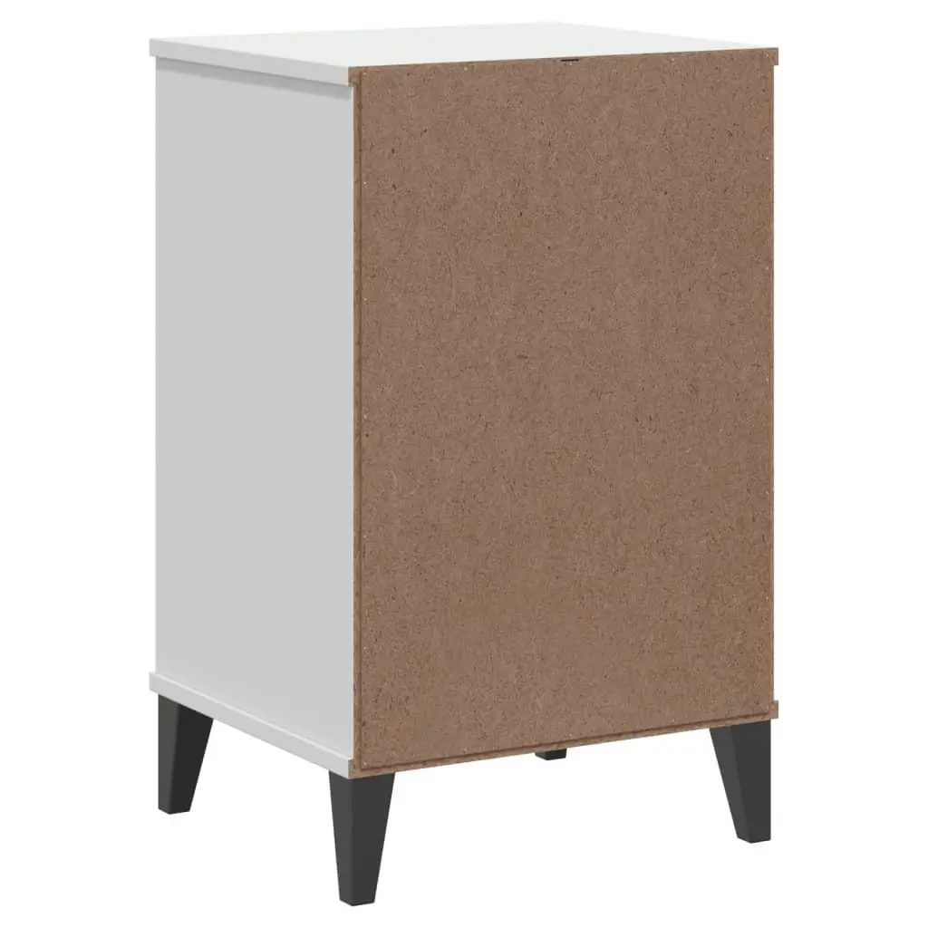 Bedside Cabinet VIKEN White Engineered Wood 374914