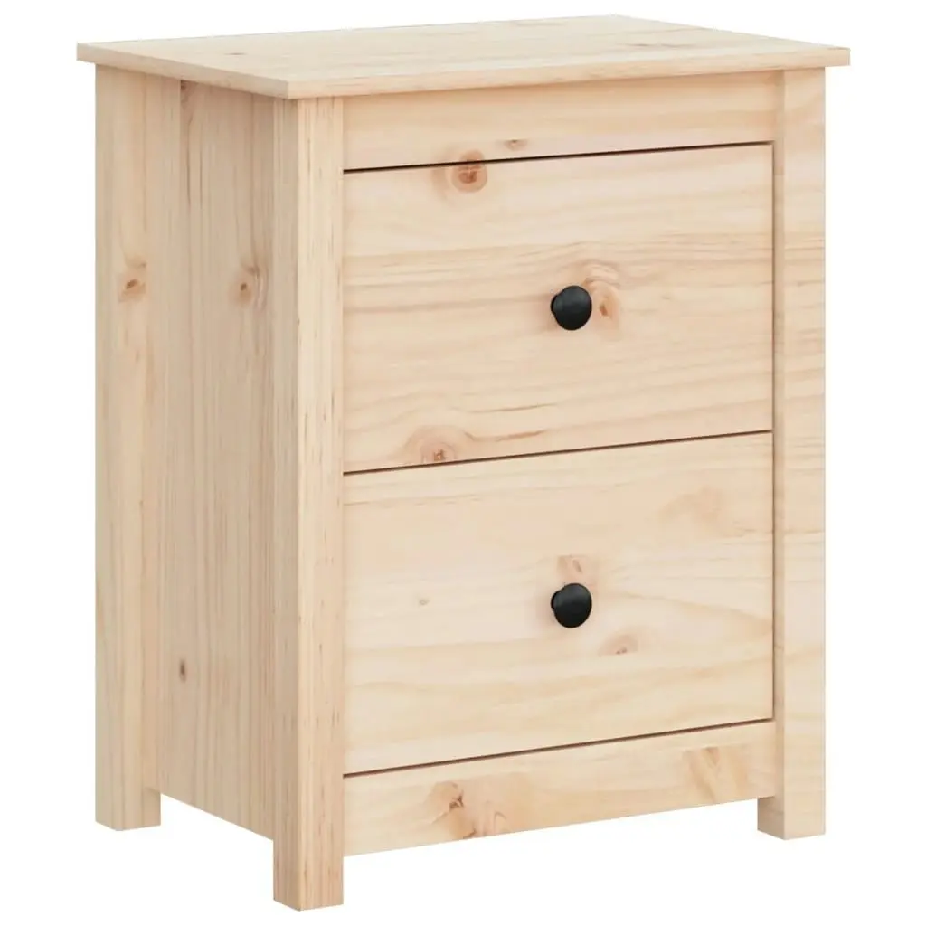 Bedside Cabinets 2 pcs 50x35x61.5 cm Solid Wood Pine 813680