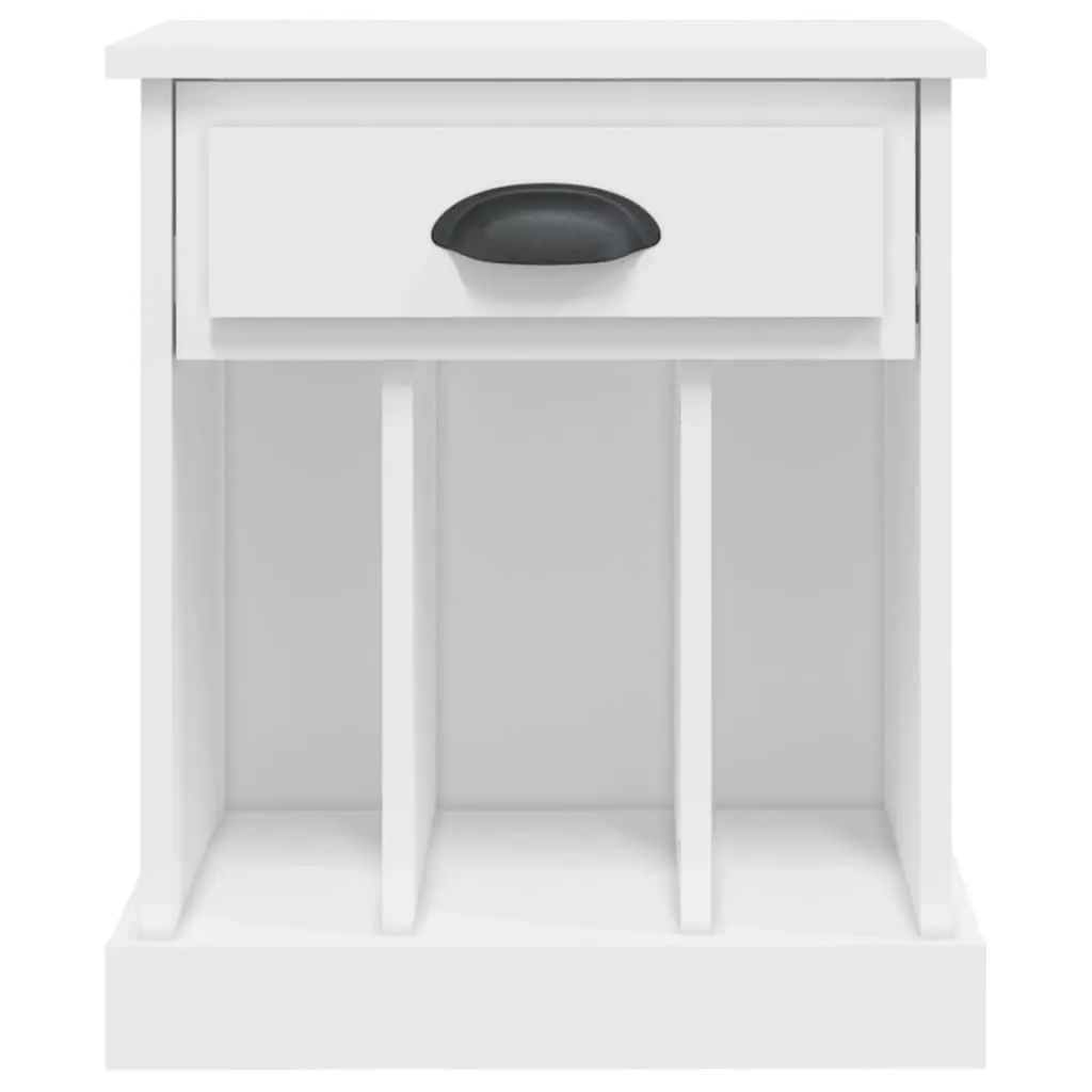 Bedside Cabinet White 43x36x50 cm 816344