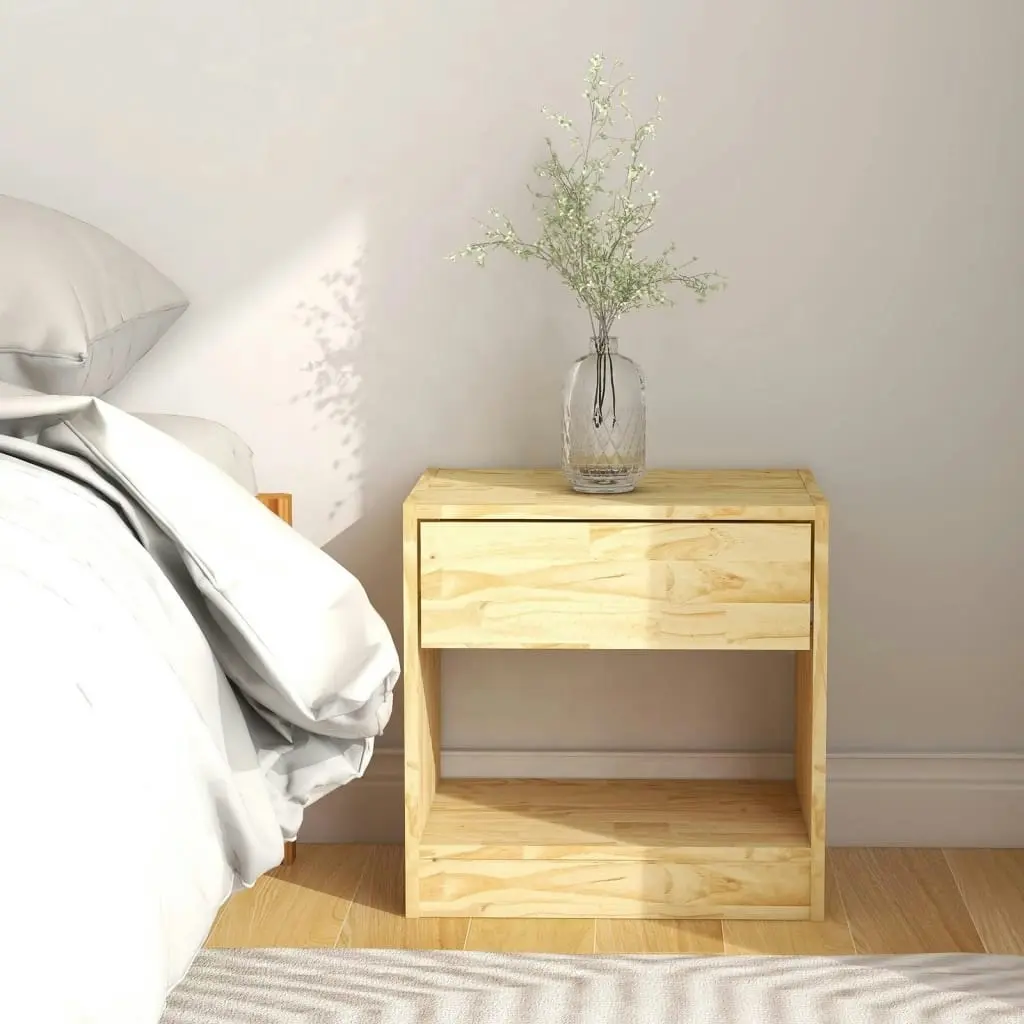 Bedside Cabinets 2 pcs 40x31x40 cm Solid Pinewood 808064