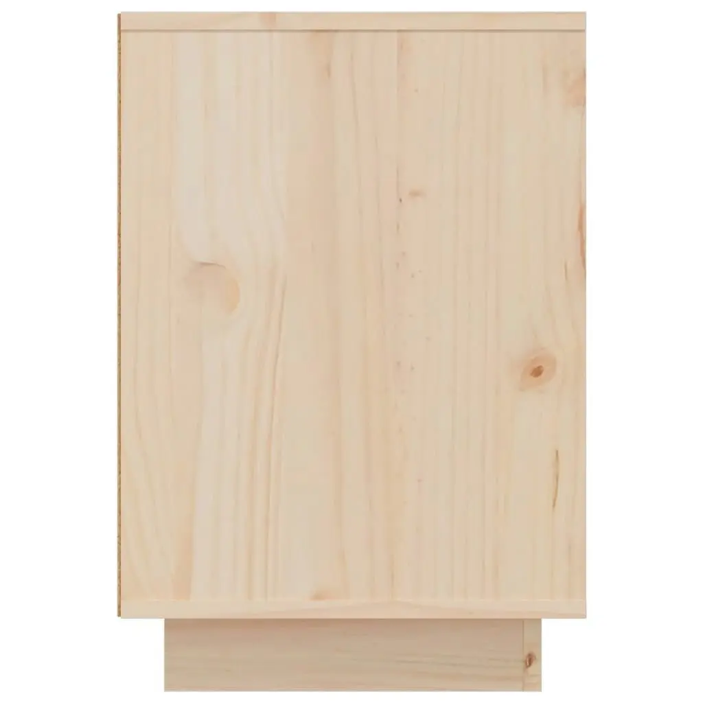 Bedside Cabinets 2 pcs 50x34x50 cm Solid Wood Pine 814480