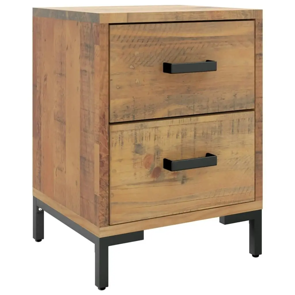 Bedside Cabinets 2 pcs 36x30x45 cm Solid Wood Pine 3120338