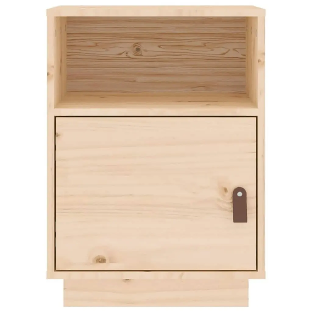 Bedside Cabinets 2 pcs 40x34x55 cm Solid Wood Pine 818316