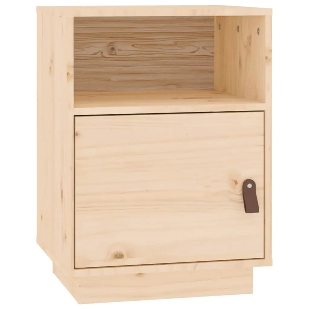 Bedside Cabinets 2 pcs 40x34x55 cm Solid Wood Pine 818316