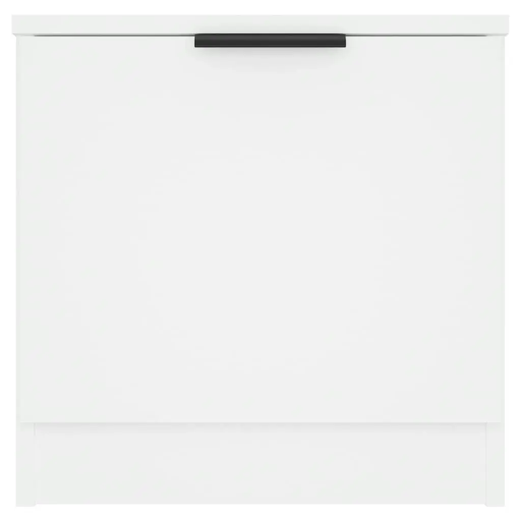 Bedside Cabinet White 40x39x40 cm 811196