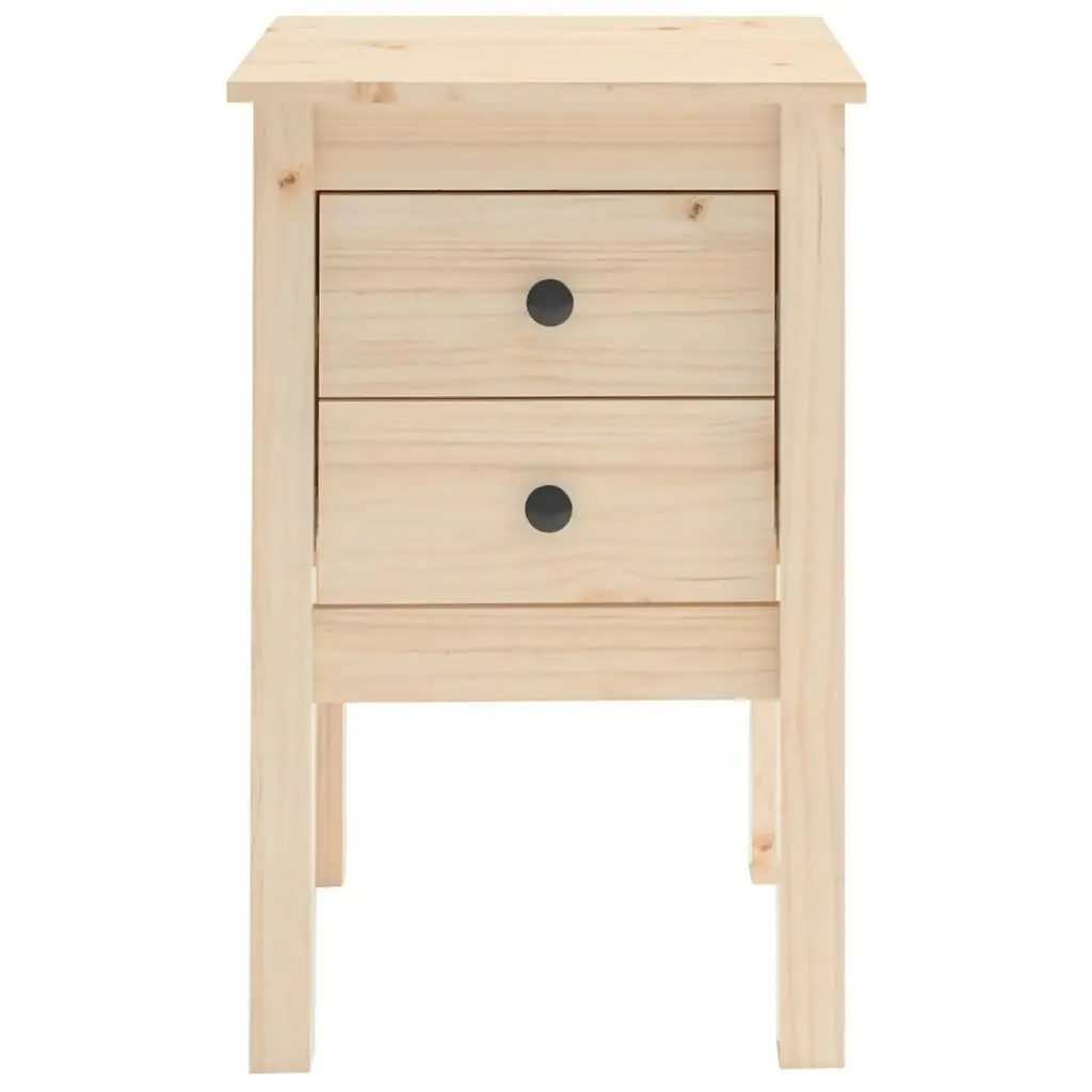 Bedside Cabinets 2 pcs 40x35x61.5 cm Solid Wood Pine 813690