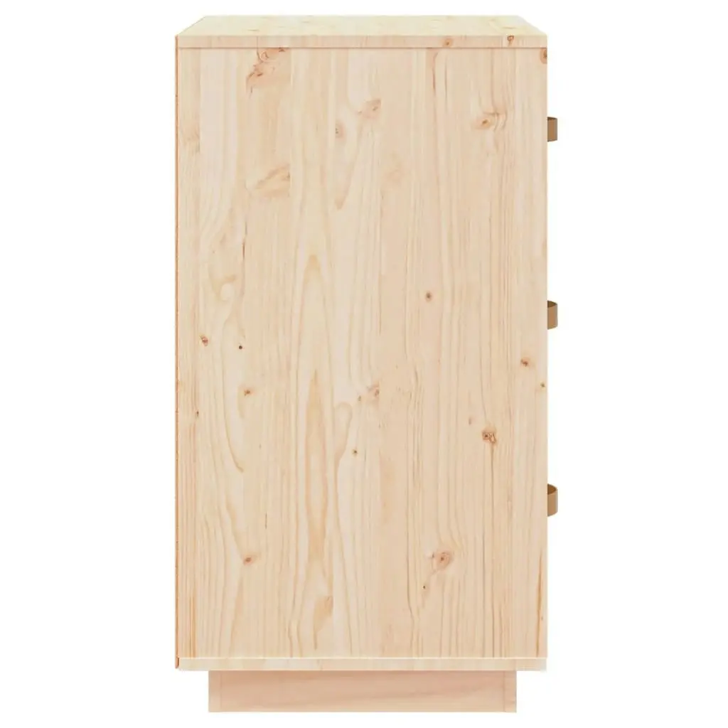 Bedside Cabinets 2 pcs 40x40x75 cm Solid Wood Pine 818336