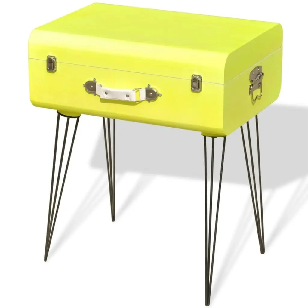 Bedside Cabinets 2 pcs 49.5x36x60 cm Yellow 276048