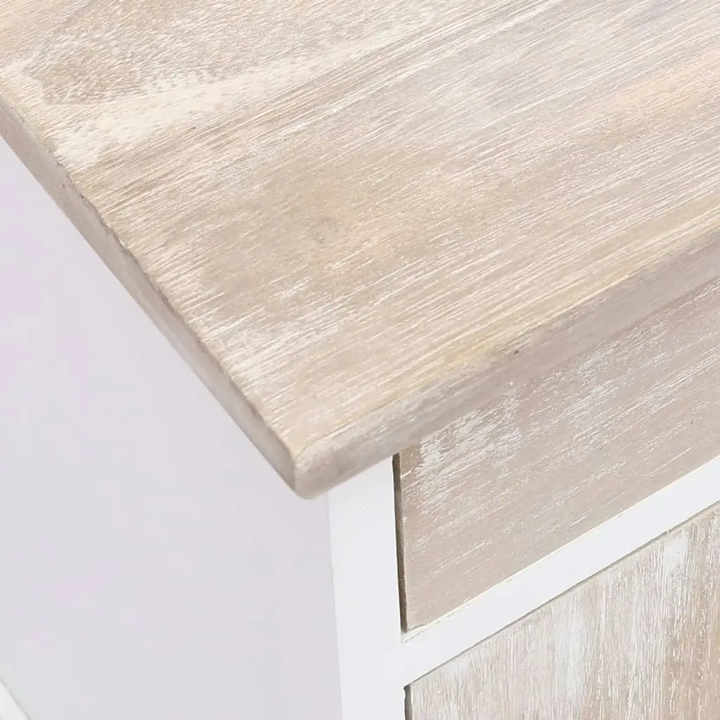 Bedside Cabinets 2 pcs 38x28x45 cm Paulownia Wood 284063