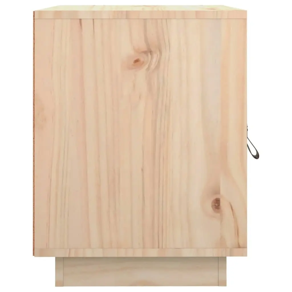 Bedside Cabinets 2 pcs 40x34x45 cm Solid Wood Pine 818276