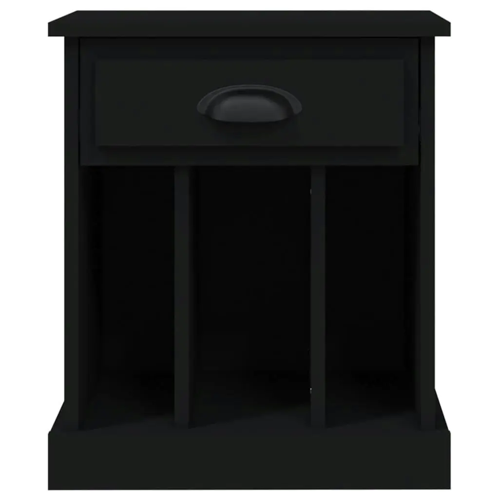 Bedside Cabinets 2 pcs Black 43x36x50 cm 816347