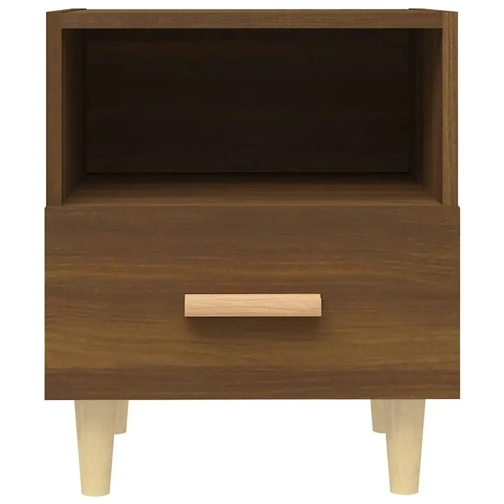 Bedside Cabinets 2 pcs Brown Oak 40x35x47 cm 817302