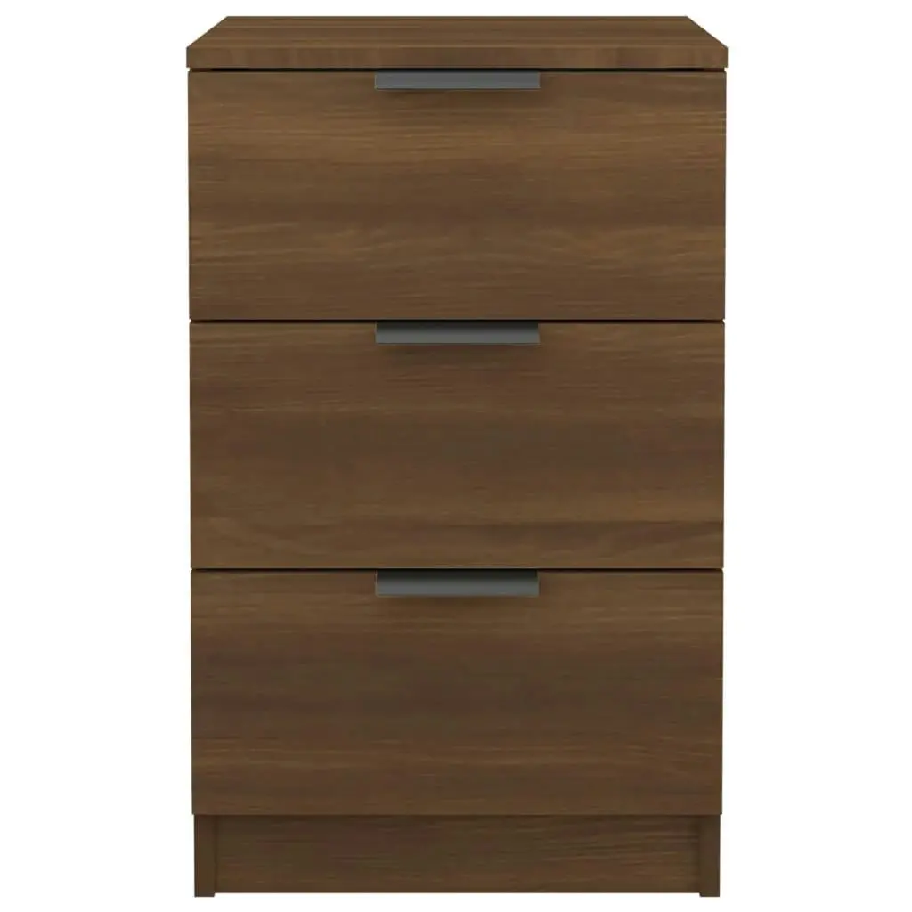 Bedside Cabinets 2 pcs Brown Oak 40x36x65 cm 817056