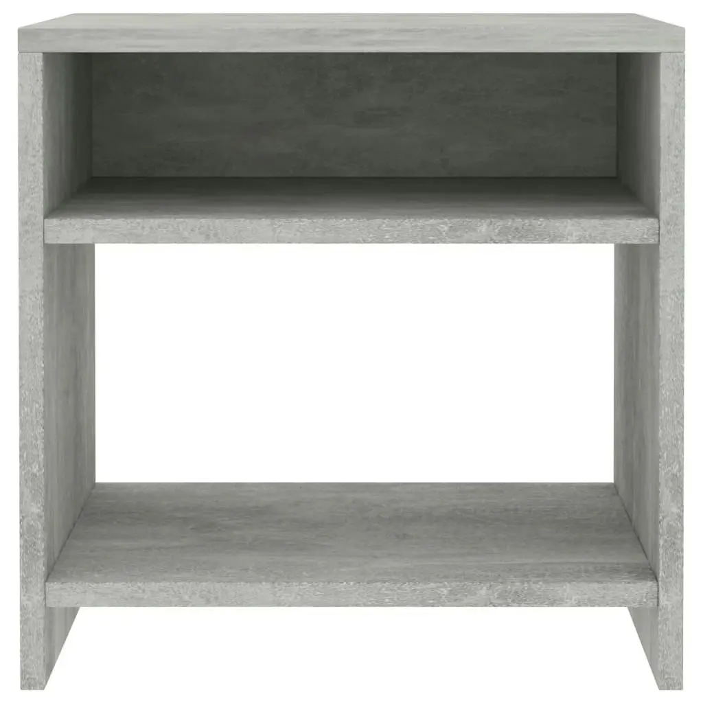 Bedside Cabinets 2 pcs Concrete Grey 40x30x40 cm Engineered Wood 800018