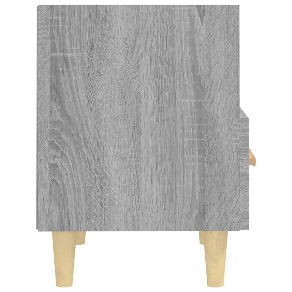 Bedside Cabinets 2 pcs Grey Sonoma 40x35x47 cm 817300