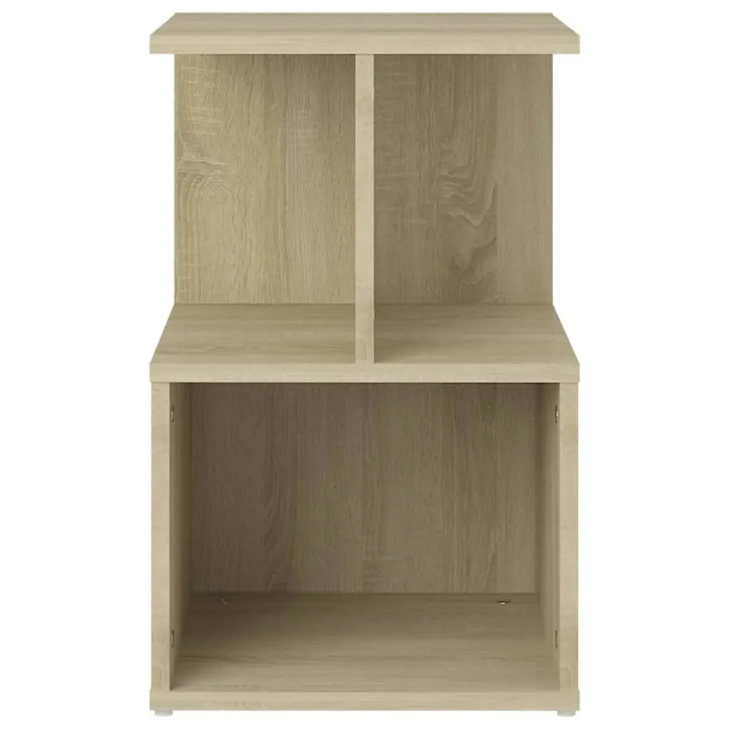 Bedside Cabinets 2 pcs Sonoma Oak 35x35x55 cm Engineered Wood 806353