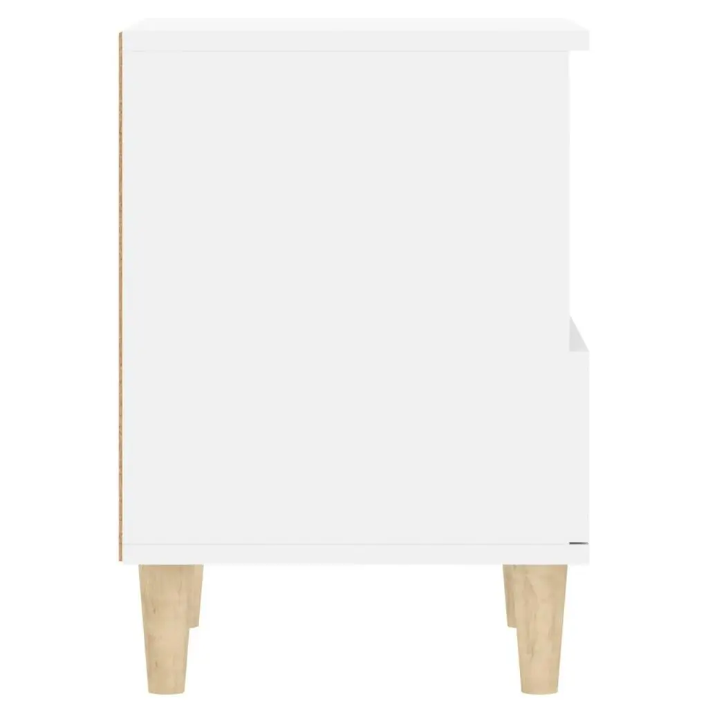 Bedside Cabinets 2 pcs White 40x35x50 cm 821795