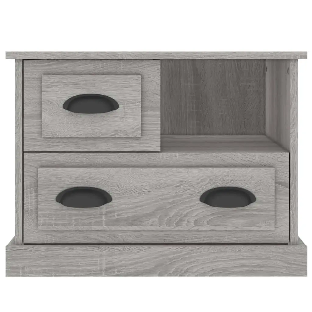 Bedside Cabinet Grey Sonoma 60x39x45 cm 816366