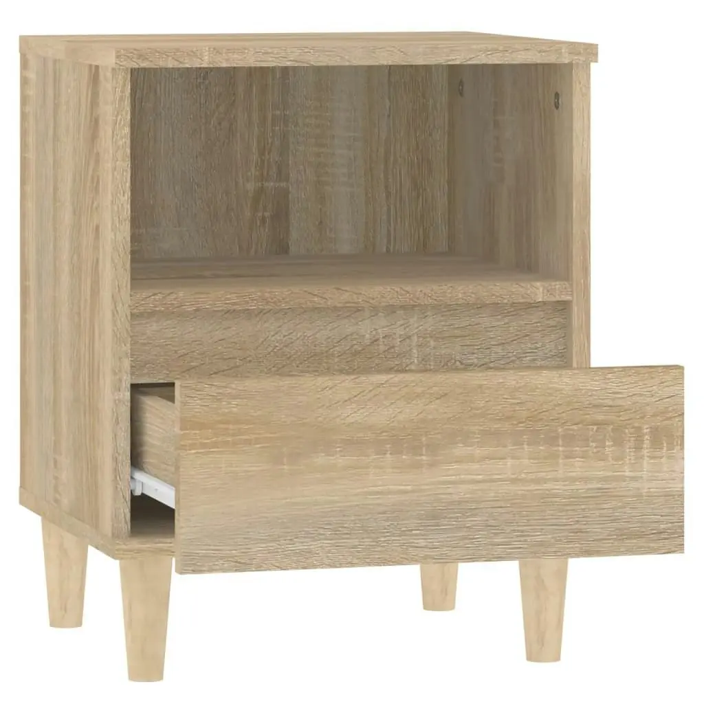 Bedside Cabinet Sonoma Oak 40x35x50 cm 821800