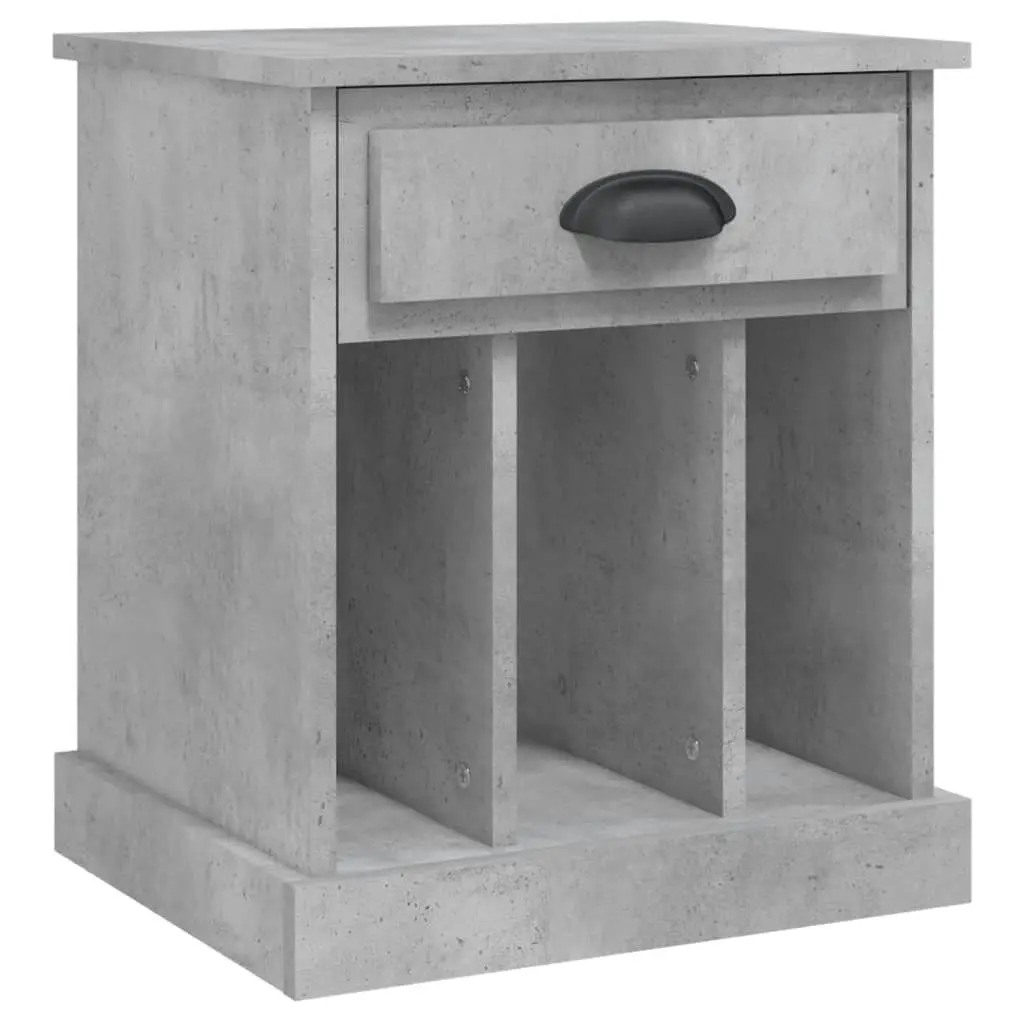 Bedside Cabinets 2 pcs Concrete Grey 43x36x50 cm 816353