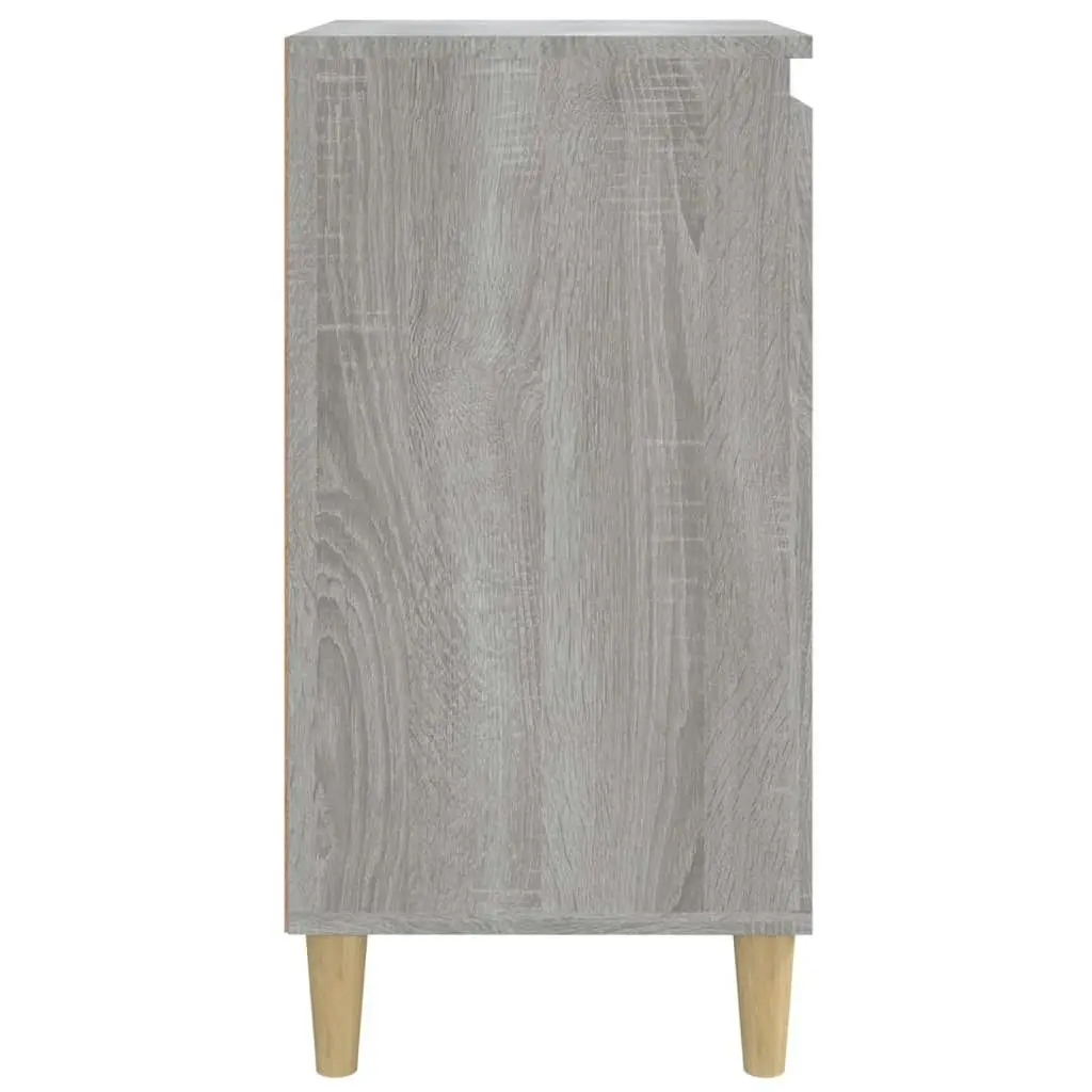 Bedside Cabinets 2 pcs Grey Sonoma 40x35x70 cm Engineered Wood 819641