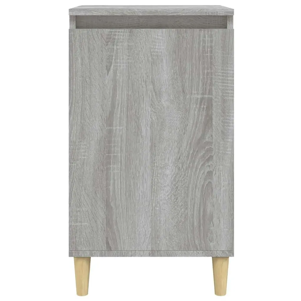 Bedside Cabinets 2 pcs Grey Sonoma 40x35x70 cm Engineered Wood 819641