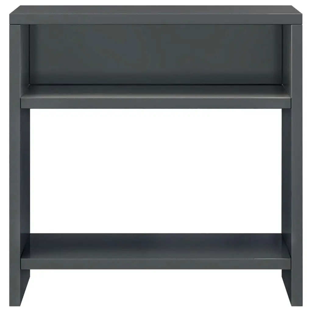 Bedside Cabinets 2 pcs High Gloss Grey 40x30x40 cm Engineered Wood 800026