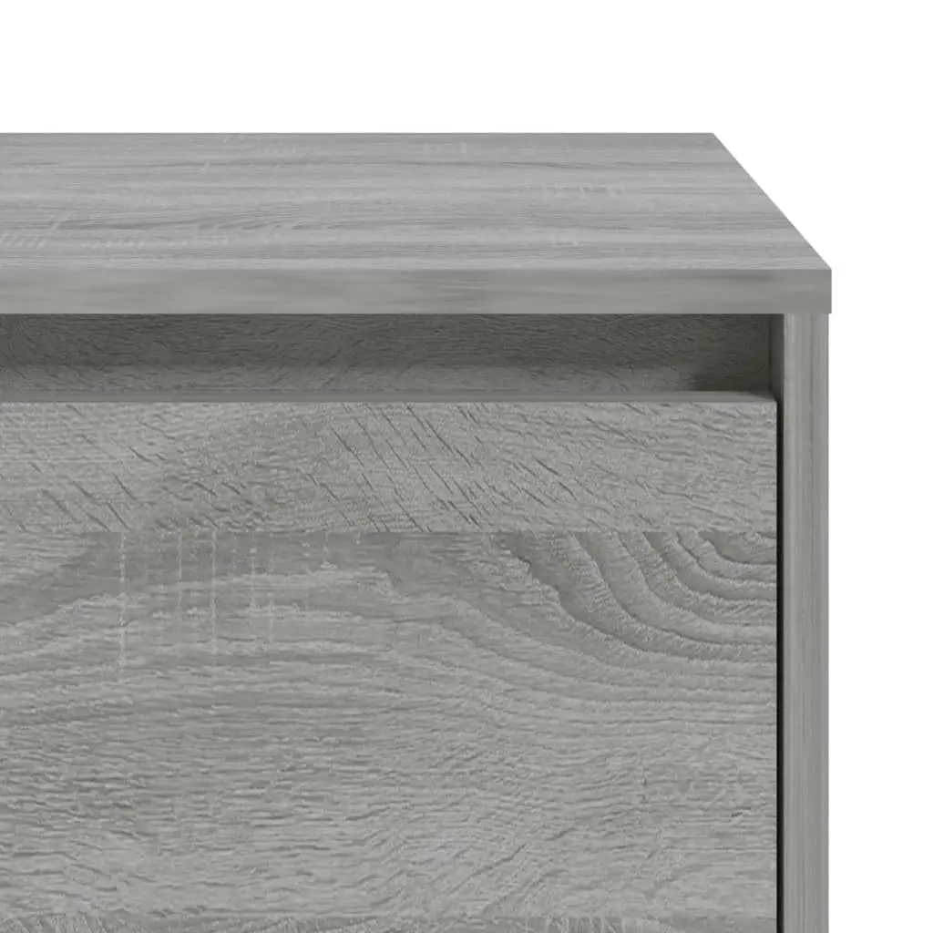 Bedside Cabinets 2 pcs Grey Sonoma 45x34x44.5 cm Engineered Wood 813047