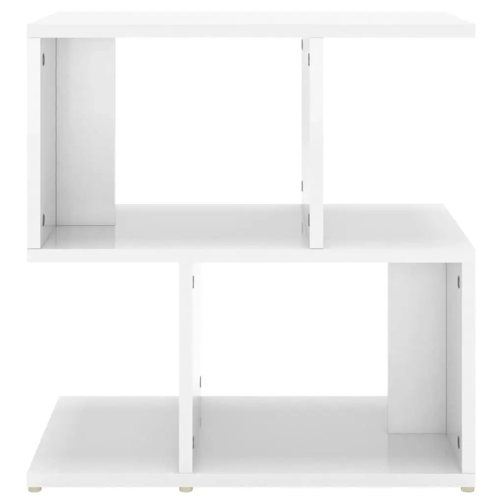 Bedside Cabinets 2 pcs High Gloss White 50x30x51.5 cm Engineered Wood 806377