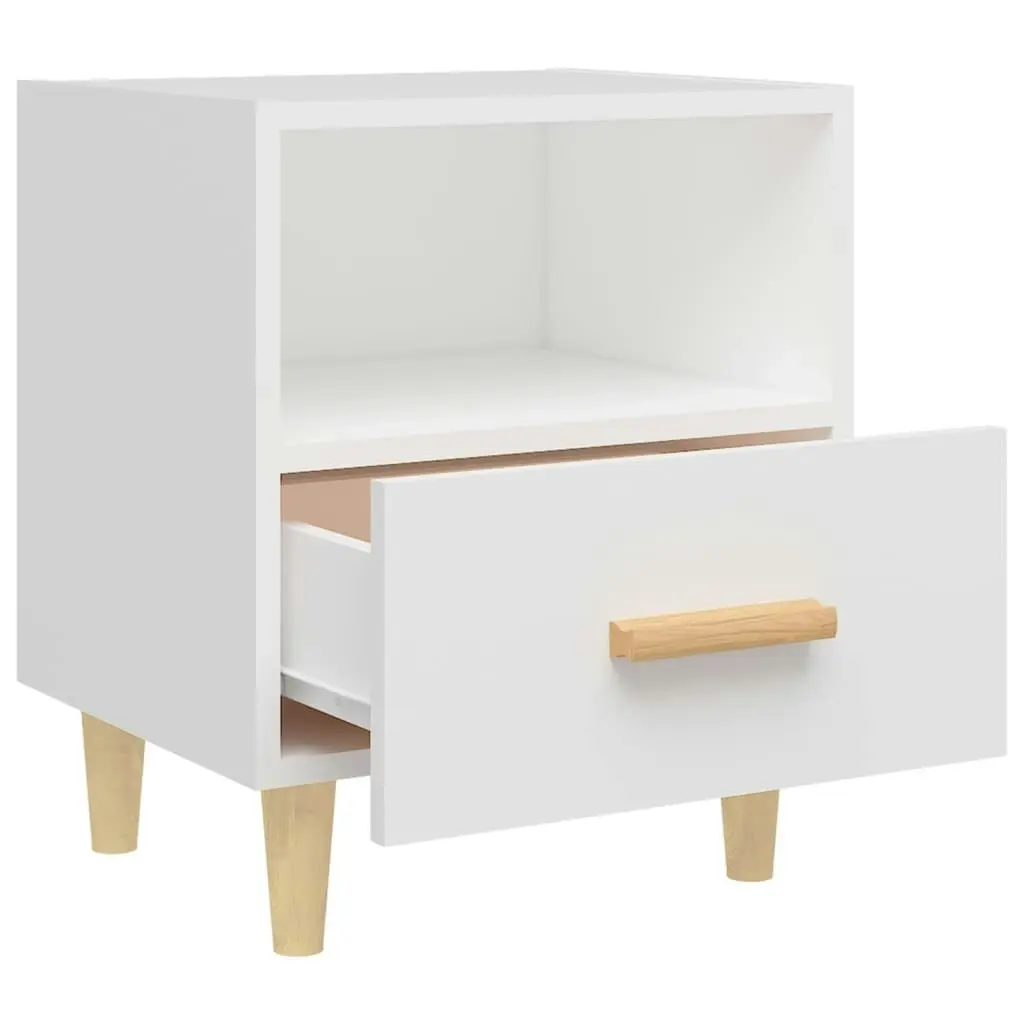 Bedside Cabinets 2 pcs White 40x35x47 cm 812007