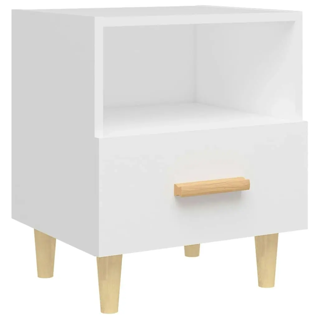 Bedside Cabinets 2 pcs White 40x35x47 cm 812007