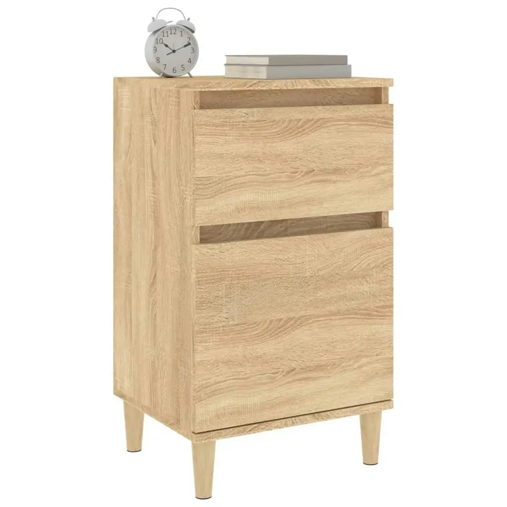 Bedside Cabinet Sonoma Oak 40x35x70 cm 819698