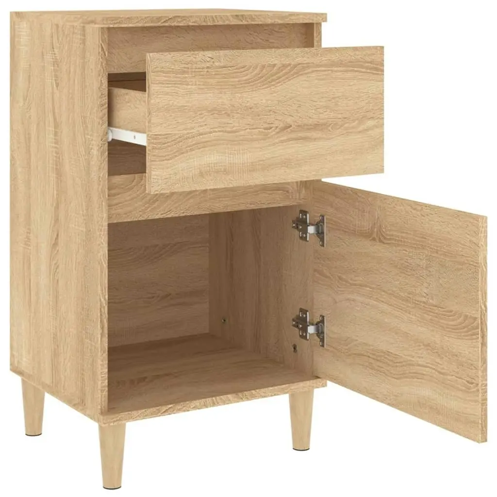 Bedside Cabinet Sonoma Oak 40x35x70 cm 819698