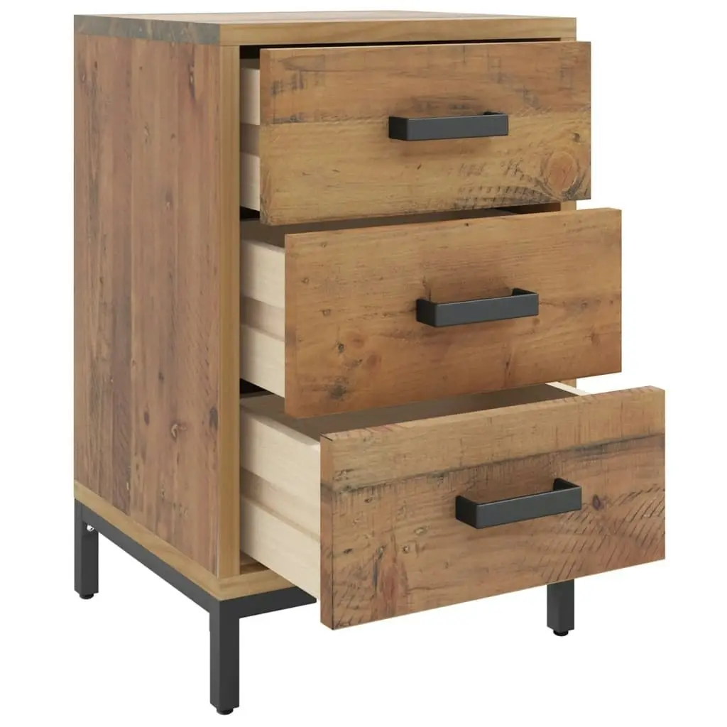 Bedside Cabinets 2 pcs 40x30x55 cm Solid Wood Pine 3120340