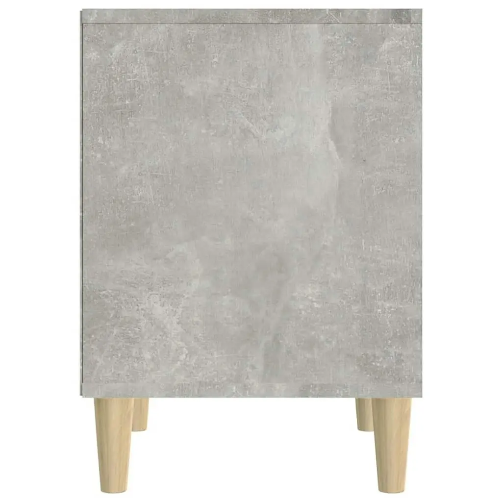 Bedside Cabinets 2 pcs Concrete Grey 40x35x50 cm 821867