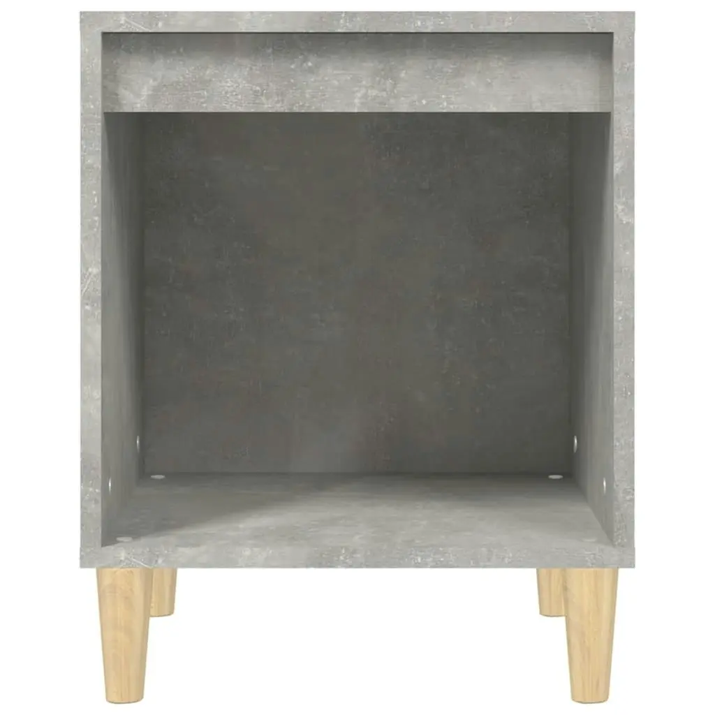 Bedside Cabinets 2 pcs Concrete Grey 40x35x50 cm 821867