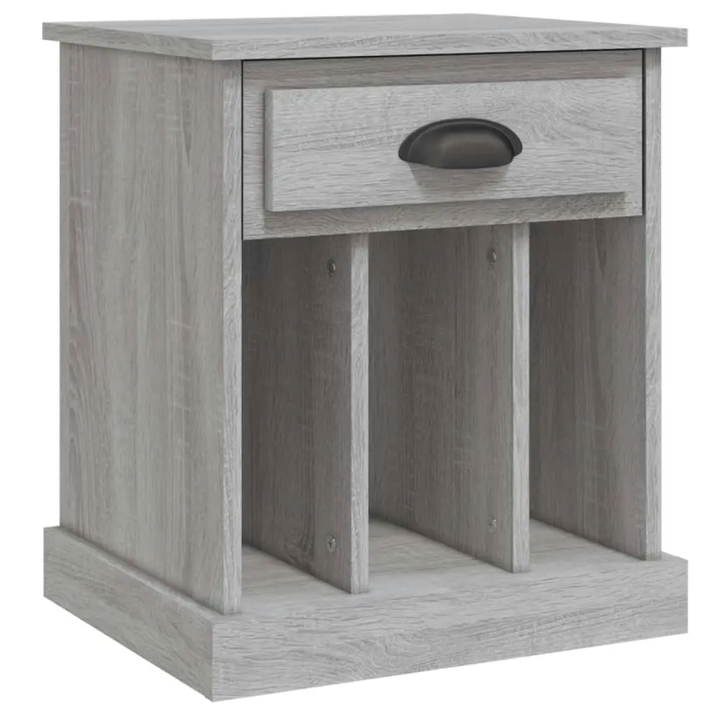 Bedside Cabinets 2 pcs Grey Sonoma 43x36x50 cm 816357