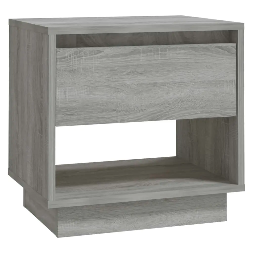 Bedside Cabinets 2 pcs Grey Sonoma 45x34x44 cm Engineered Wood 812984