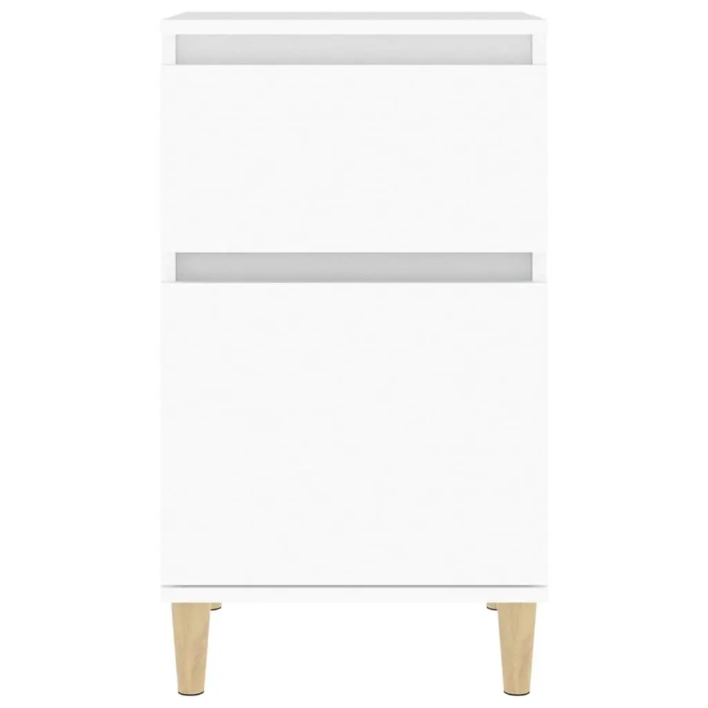 Bedside Cabinets 2 pcs White 40x35x70 cm 819693