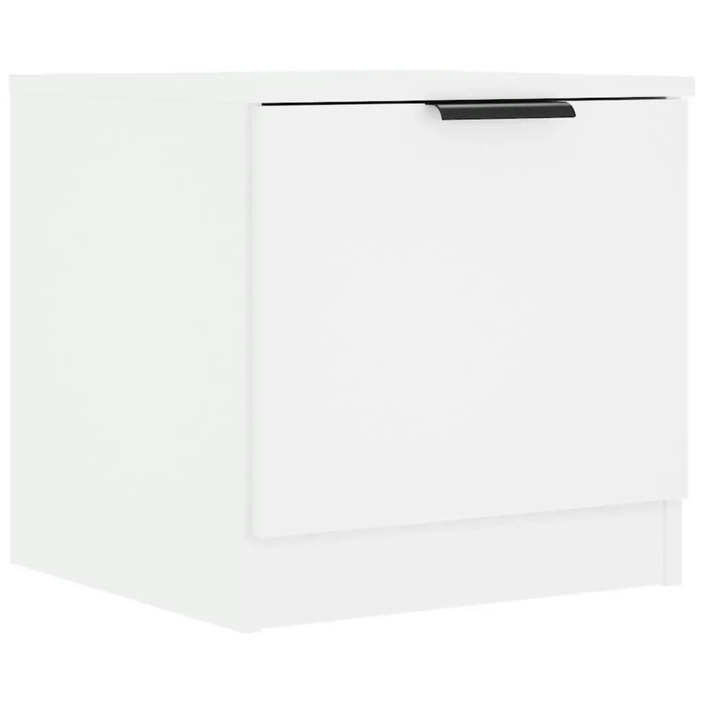 Bedside Cabinets 2 pcs White 40x39x40 cm 811197