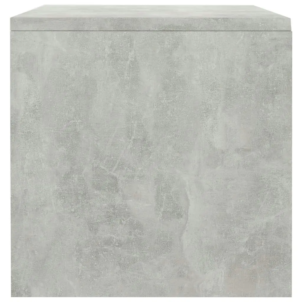 Bedside Cabinets 2 pcs Concrete Grey 40x30x30 cm Engineered Wood 800072