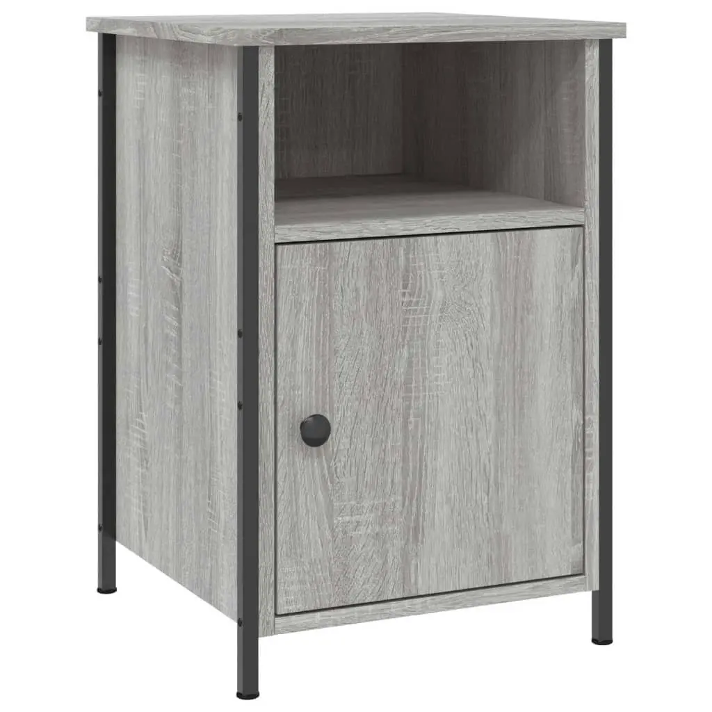 Bedside Cabinets 2 pcs Grey Sonoma 40x42x60 cm Engineered Wood 825920