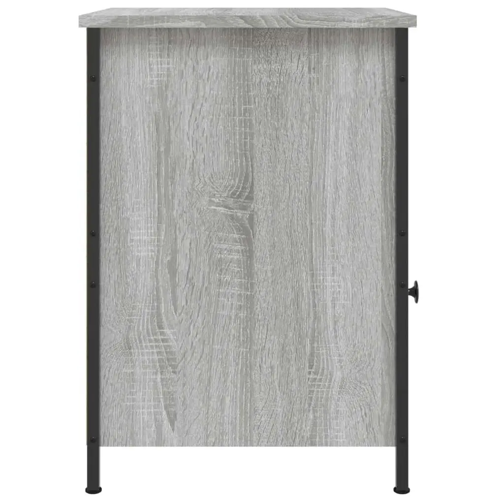 Bedside Cabinets 2 pcs Grey Sonoma 40x42x60 cm Engineered Wood 825920