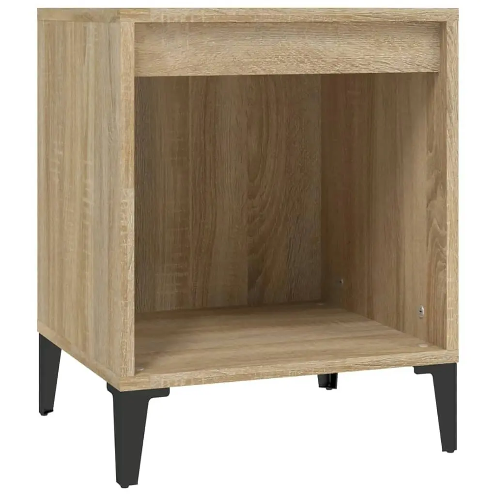 Bedside Cabinets 2 pcs Sonoma Oak 40x35x50 cm 821881