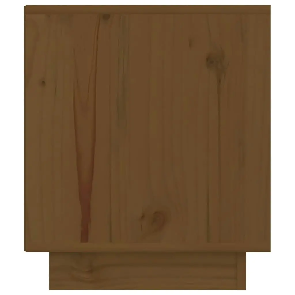 Bedside Cabinets 2 pcs Honey Brown 40x34x40 cm Solid Wood Pine 813332